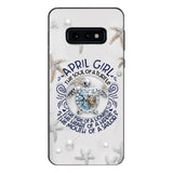 PERSONALIZED APRIL TURTLE GIRL PHONECASE QTTQ2603