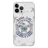 PERSONALIZED APRIL TURTLE GIRL PHONECASE QTTQ2603