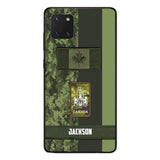 Personalized Canada soldier camo rank Phone Case M3Q 2603