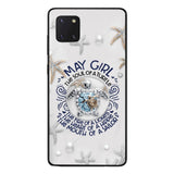 PERSONALIZED MAY TURTLE GIRL PHONECASE QTTQ2603