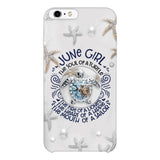 PERSONALIZED JUNE TURTLE GIRL PHONECASE QTTQ2603