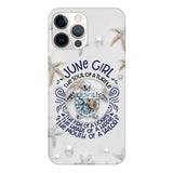 PERSONALIZED JUNE TURTLE GIRL PHONECASE QTTQ2603