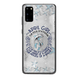 PERSONALIZED APRIL DOLPHIN GIRL PHONECASE QTTQ2603