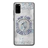 PERSONALIZED MAY DOLPHIN GIRL PHONECASE QTTQ2603