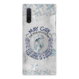 PERSONALIZED MAY DOLPHIN GIRL PHONECASE QTTQ2603