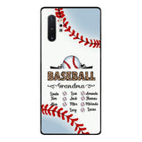 Personalized Baseball grandma Phone Case 3N 2603