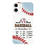 Personalized Baseball grandma Phone Case 3N 2603