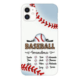 Personalized Baseball grandma Phone Case 3N 2603