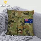 PERSONALIZED AUSTRALIA VETERAN CAMO PILLOW MTMQ2603