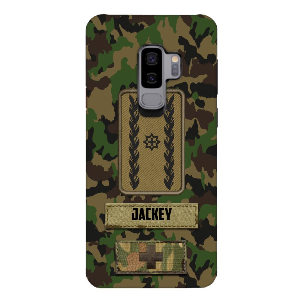 Personalized Swiss Soldier Camo Phone Case Printed 25MAR-HQ26
