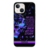Personalized May Girl Phone Case Printed 25MAR-HC28