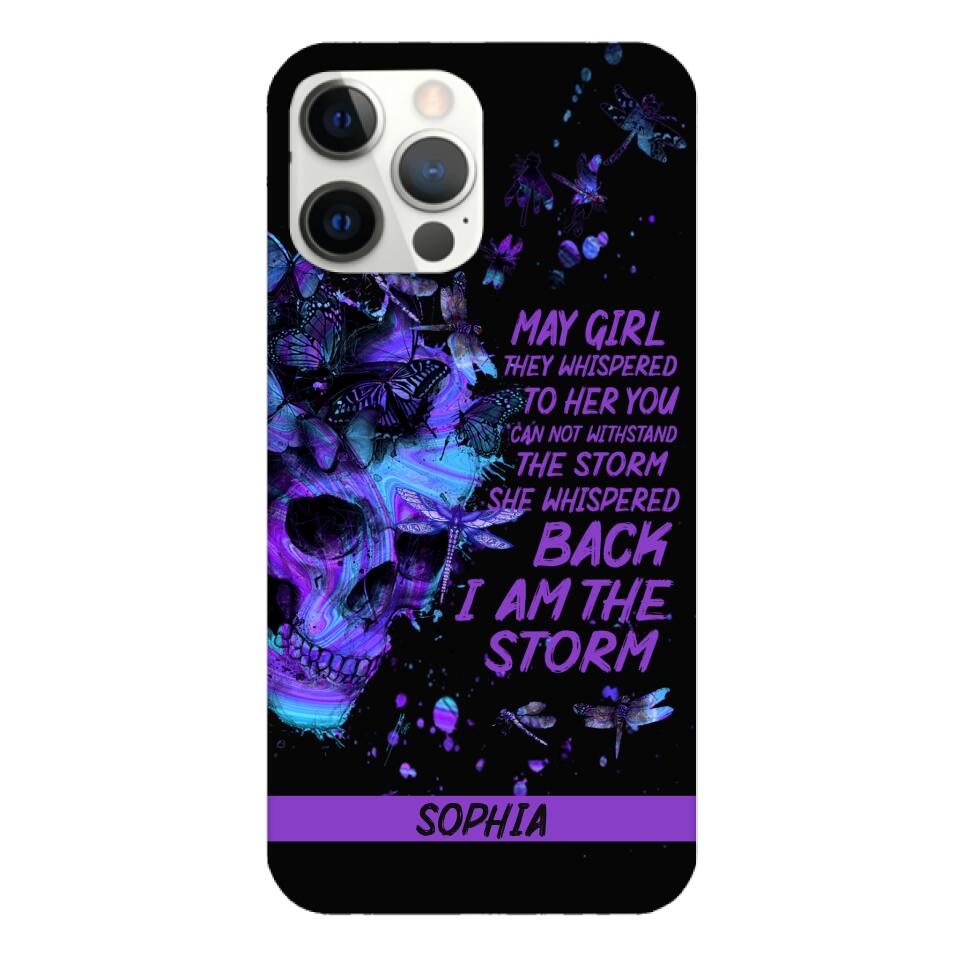 Personalized May Girl Phone Case Printed 25MAR-HC28