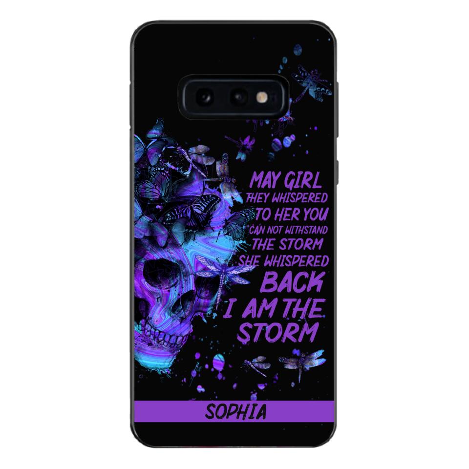 Personalized May Girl Phone Case Printed 25MAR-HC28