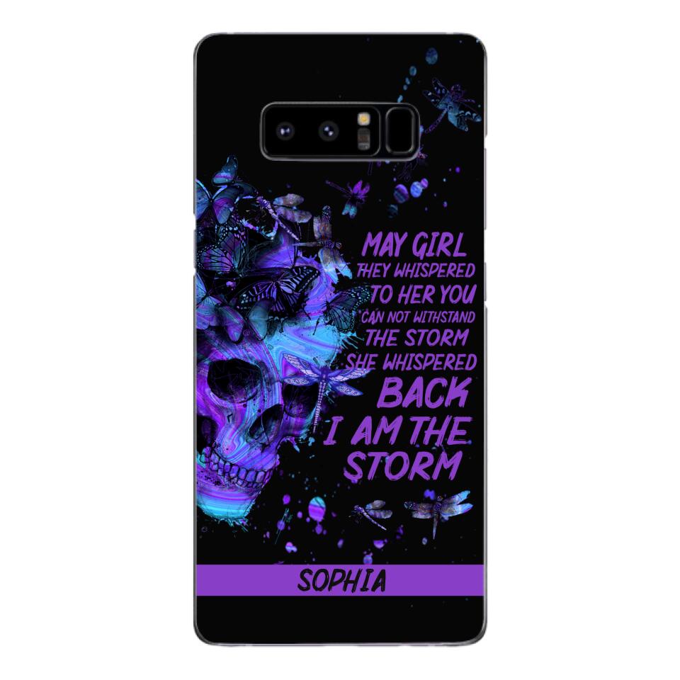 Personalized May Girl Phone Case Printed 25MAR-HC28