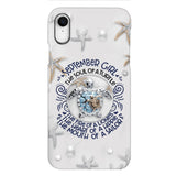 PERSONALIZED SEPTEMBER TURTLE GIRL PHONECASE QTTQ2803