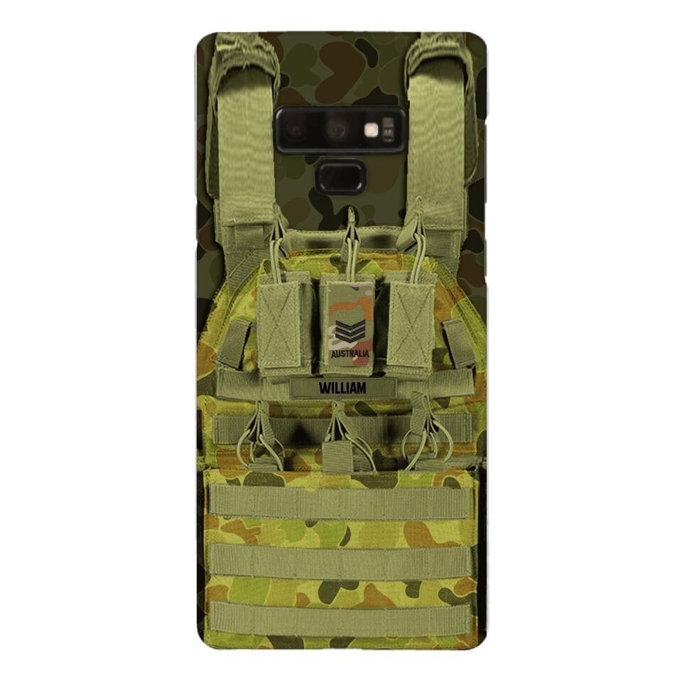 Personalized Australian Soldier Phone Case Printed 25MAR-DT28