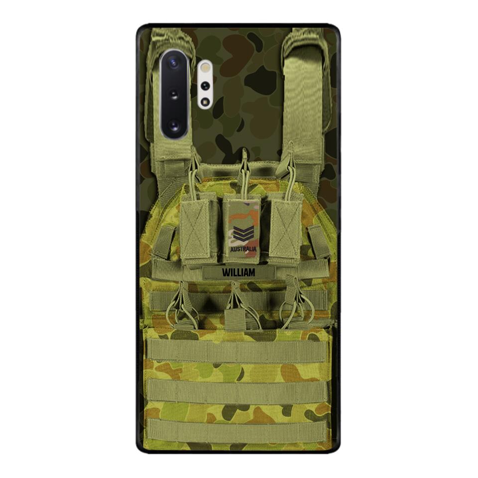 Personalized Australian Soldier Phone Case Printed 25MAR-DT28