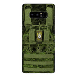Personalized Canadian Soldier Phone Case Printed 25MAR-DT28