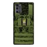 Personalized Canadian Soldier Phone Case Printed 25MAR-DT28