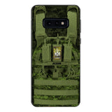 Personalized Canadian Soldier Phone Case Printed 25MAR-DT28