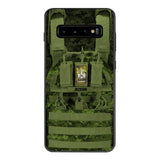 Personalized Canadian Soldier Phone Case Printed 25MAR-DT28