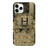 Personalized British Soldier Phone Case Printed 25MAR-DT28
