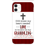 Personalized God Grandkids Phone Case Printed 3N 2803