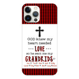 Personalized God Grandkids Phone Case Printed 3N 2803