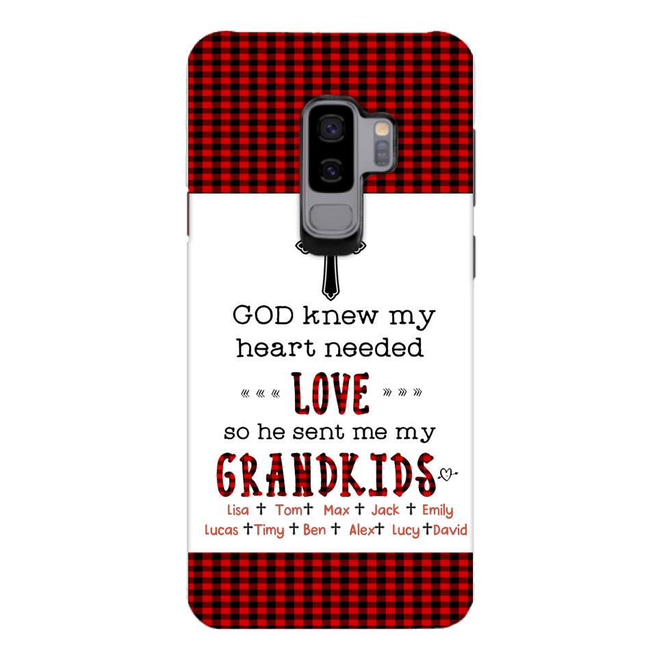 Personalized God Grandkids Phone Case Printed 3N 2803
