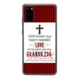 Personalized God Grandkids Phone Case Printed 3N 2803
