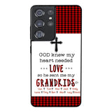 Personalized God Grandkids Phone Case Printed 3N 2803