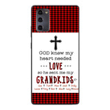 Personalized God Grandkids Phone Case Printed 3N 2803