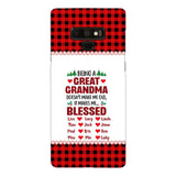 Personalized Great Grandma Phone Case Printed T3Q 2803