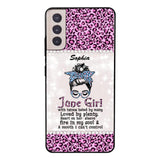 Personalized June Girl With Tatoos Phone Case Printed 25MAR-QH28