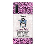 Personalized June Girl With Tatoos Phone Case Printed 25MAR-QH28