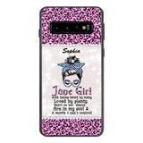 Personalized June Girl With Tatoos Phone Case Printed 25MAR-QH28