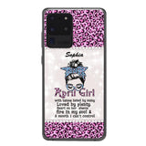 Personalized April Girl With Tatoos Phone Case Printed 25MAR-QH28
