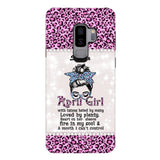 Personalized April Girl With Tatoos Phone Case Printed 25MAR-QH28