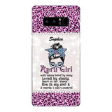 Personalized April Girl With Tatoos Phone Case Printed 25MAR-QH28