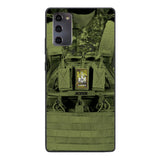 Personalized Canadian Soldier Phone Case Printed 25MAR-DT29
