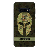Personalized Australian soldier camo rank Phone Case Printed M3Q 2903
