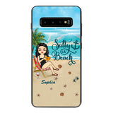 PERSONALIZED SALTY BEACH PHONCASE QTTQ2903