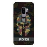 Personalized Begium soldier camo rank Phone Case Printed M3Q 2903