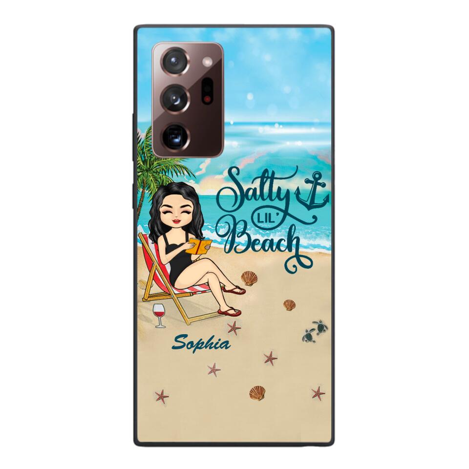 PERSONALIZED SALTY BEACH PHONCASE QTTQ2903