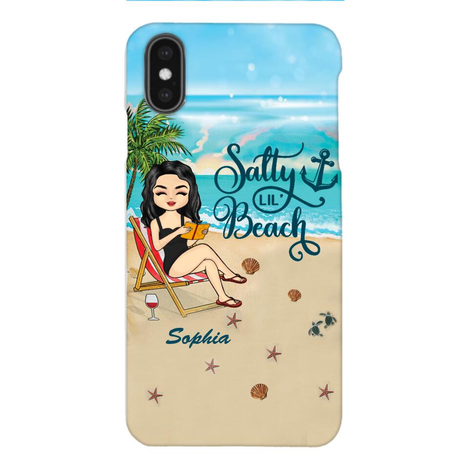 PERSONALIZED SALTY BEACH PHONCASE QTTQ2903
