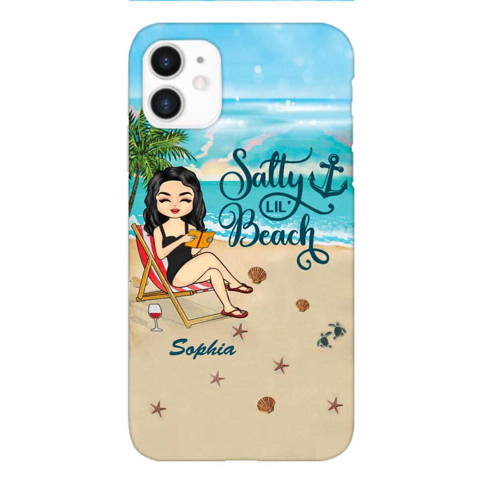 PERSONALIZED SALTY BEACH PHONCASE QTTQ2903