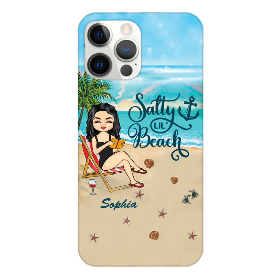 PERSONALIZED SALTY BEACH PHONCASE QTTQ2903