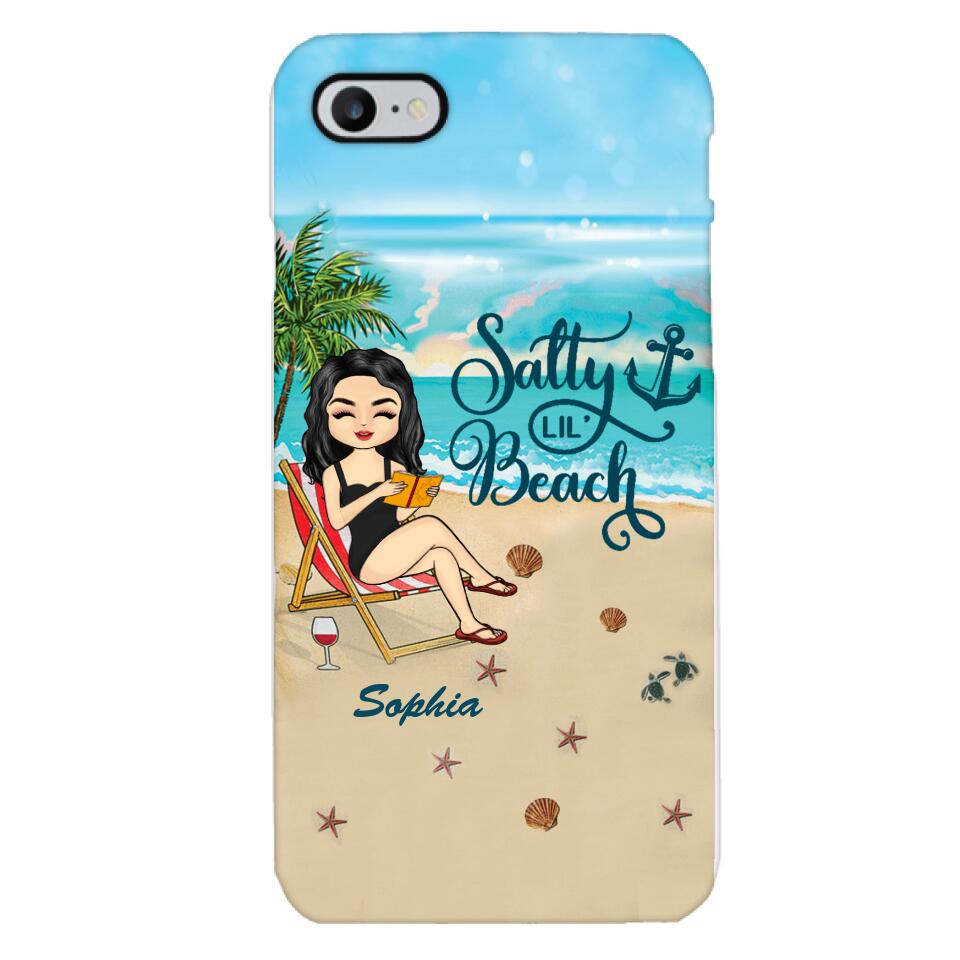 PERSONALIZED SALTY BEACH PHONCASE QTTQ2903