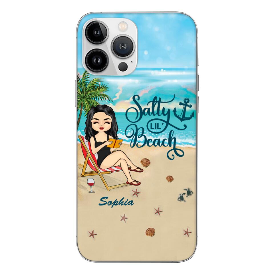 PERSONALIZED SALTY BEACH PHONCASE QTTQ2903