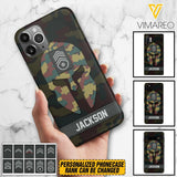 Personalized Begium soldier camo rank Phone Case Printed M3Q 2903